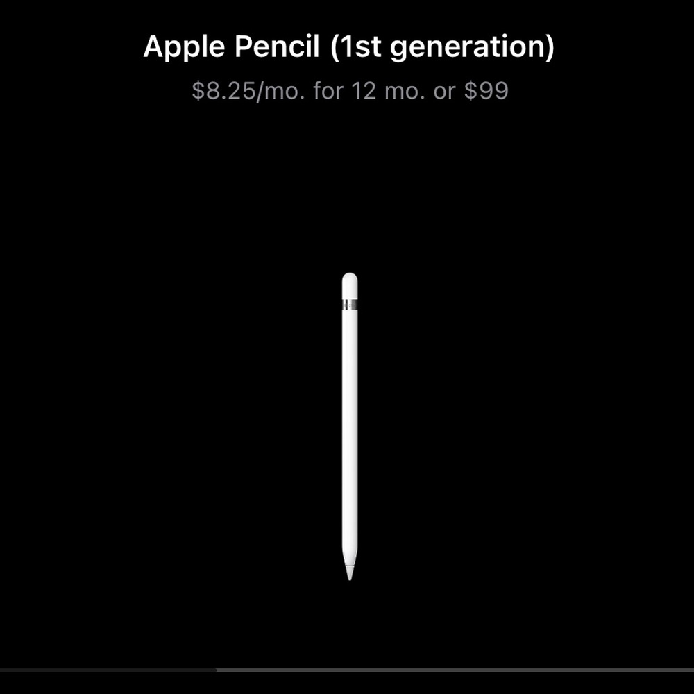 1st gen apple pencil
